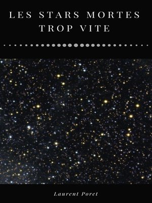 cover image of Les stars mortes trop vite